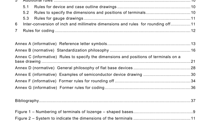 BS IEC 60191-1:2007 pdf download - Mechanical standardization of semiconductor devices — Part 1: General rules for the preparation of outline drawings of discrete devices