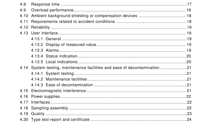 BS IEC 60951-1:2009 pdf download - Nuclear power plants — Instrumentation important to safety — Radiation monitoring for accident and post-accident conditions — Part 1: General requirements