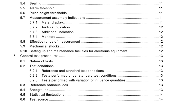 BS IEC-62363:2008 pdf download - Radiation protection instrumentation — Portable photon contamination meters and monitors