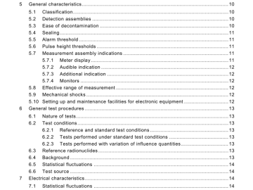 BS IEC 62363:2008 pdf download - Radiation protection instrumentation — Portable photon contamination meters and monitors