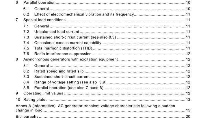 IEC 60034-22:2009 pdf download - Rotating electrical machines – Part 22: AC generators for reciprocating internal combustion (RIC) engine driven generating sets