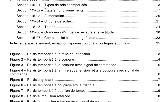 IEC 60050-445:2010 pdf download - International Electrotechnical Vocabulary – Part 445: Time relays