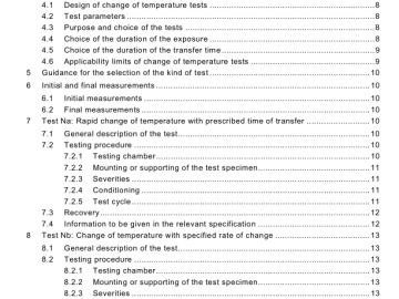 IEC 60068-2-14:2009 pdf download - Environmental testing Part 2-14: Tests Test N: Change of temperature