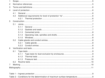 IEC 60079-31:2008 pdf download - Explosive atmospheres – Part 31: Equipment dust ignition protection by enclosure “t”