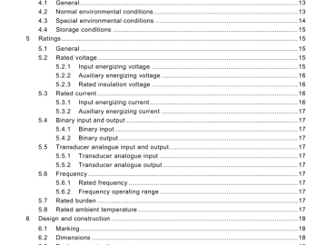 IEC 60255-1:2009 pdf download - Measuring relays and protection equipment – Part 1: Common requirements