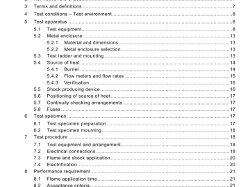 IEC 60331-3:2009 pdf download - Tests for electric cables under fire conditions – Circuit integrity – Part 3: Test method for fire with shock at a temperature of at least 830 °C for cables of rated voltage up to and including 0,6/1,0 kV tested in a metal enclosure