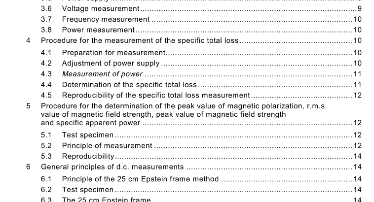 IEC 60404-2:2008 pdf download - Magnetic materials – Part 2: Methods of measurement of the magnetic properties of electrical steel strip and sheet by means of an Epstein frame