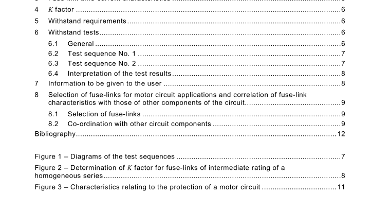 IEC 60644:2009 pdf download - Specification for high-voltage fuse-links for motor circuit applications