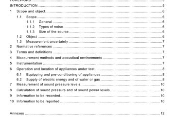 IEC 60704-2-2:2009 pdf download - Household and similar electrical appliances – Test code for the determination of airborne acoustical noise – Part 2-2: Particular requirements for fan heaters