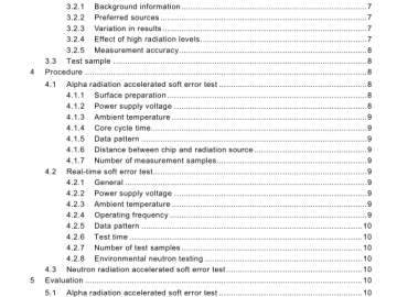 IEC 60749-38:2008 pdf download - Semiconductor devices – Mechanical and climatic test methods – Part 38: Soft error test method for semiconductor devices with memory