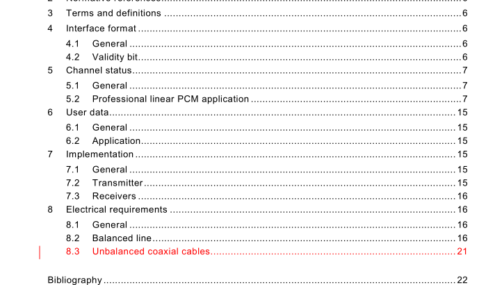 IEC 60958-4:2008 pdf download - Digital audio interface – Part 4: Professional applications