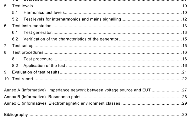 IEC 61000-4-13:2009 pdf download - Electromagnetic compatibility (EMC) – Part 4-13: Testing and measurement techniques – Harmonics and interharmonics including mains signalling at a.c. power port, low frequency immunity tests