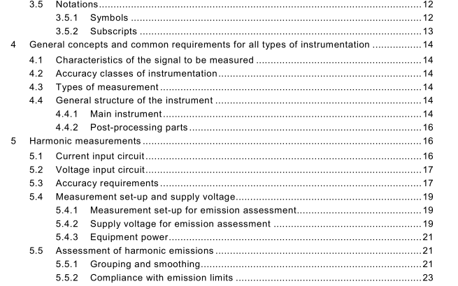 IEC 61000-4-7:2009 pdf download - Electromagnetic compatibility (EMC) – Part 4-7: Testing and measurement techniques – General guide on harmonics and interharmonics measurements and instrumentation, for power supply systems and equipment connected thereto