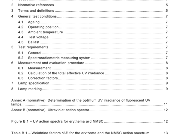 IEC 61228:2008 pdf download - Fluorescent ultraviolet lamps used for tanning – Measurement and specification method