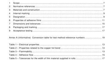 IEC 61249-3-5:2009 pdf download - Materials for printed boards and other interconnecting structures – Part 3-5: Sectional specification set for unreinforced base materials, clad and unclad (intended for flexible printed boards) – Transfer adhesive films