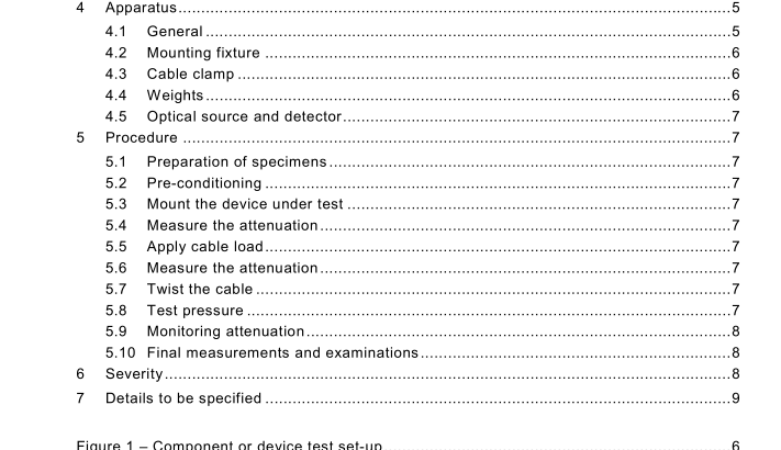 IEC 61300-2-5:2009 pdf download - Fibre optic interconnecting devices and passive components – Basic test and measurement procedures – Part 2-5: Tests – Torsion