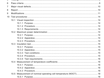 IEC 61646:2008 pdf download - Thin-film terrestrial photovoltaic (PV) modules – Design qualification and type approval