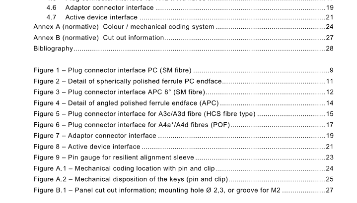 IEC 61754-24:2009 pdf download - Fibre optic interconnecting devices and passive components – Fibre optic connector interfaces – Part 24: Type SC-RJ connector family