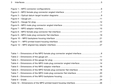 IEC 61754-7:2008 pdf download - Fibre optic interconnecting devices and passive components – Fibre optic connector interfaces – Part 7: Type MPO connector family