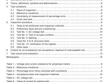 IEC 62058-21:2008 pdf download - Electricity metering equipment (AC) – Acceptance inspection – Part 21: Particular requirements for electromechanical meters for active energy (classes 0,5, 1 and 2)