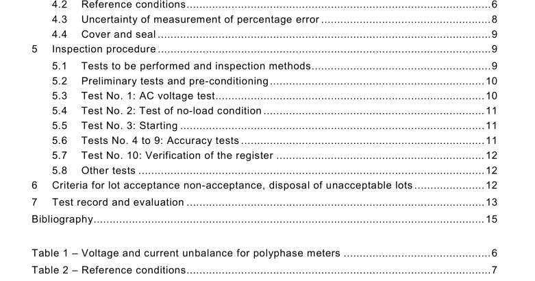 IEC 62058-21:2008 pdf download - Electricity metering equipment (AC) – Acceptance inspection – Part 21: Particular requirements for electromechanical meters for active energy (classes 0,5, 1 and 2)