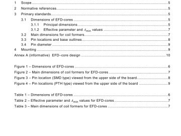 IEC 62317-14:2008 pdf download - Ferrite cores – Dimensions – Part 14: EFD-cores for use in power supply applications