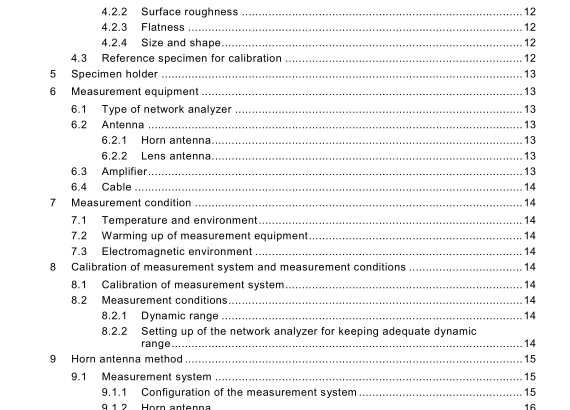 IEC 62431:2008 pdf downoad - Reflectivity of electromagnetic wave absorbers in millimetre wave frequency – Measurement methods