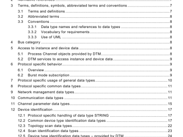 IEC 62453-309:2009 pdf download - Field device tool (FDT) interface specification – Part 309: Communication profile integration – IEC 61784 CPF 9