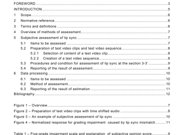 IEC 62503:2008 pdf download - Multimedia quality – Method of assessment of synchronization of audio and video