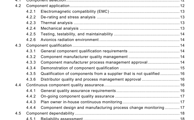 IEC TS 62239:2008 pdf download - Process management for avionics – Preparation of an electronic components management plan