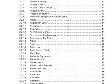 IEC TS 62351-2:2008 pdf download - Power systems management and associated information exchange – Data and communications security – Part 2: Glossary of terms