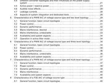 IEC TS 62578:2009 pdf download - Power electronics systems and equipment – Operation conditions and characteristics of active infeed converter applications