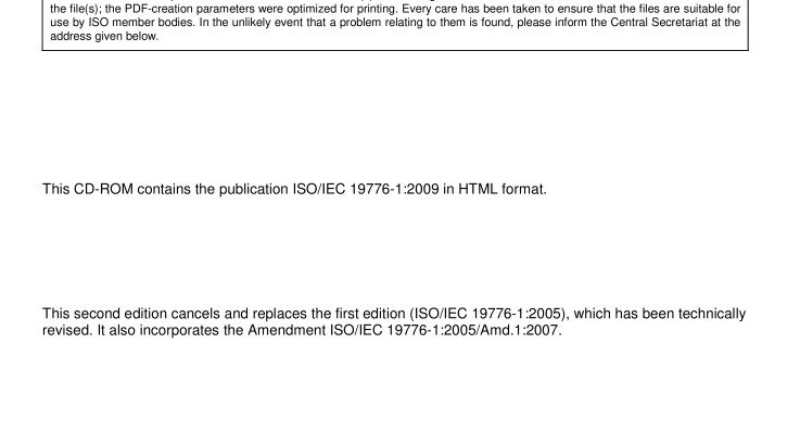 ISO IEC 19776-1:2009 pdf download - Information technology — Computer graphics, image processing and environmental data representation — Extensible 3D (X3D) encodings — Part 1 : Extensible Markup Language (XML) encoding