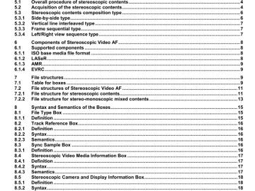 ISO IEC 23000-11:2009 pdf download - Information technology — Multimedia application format (MPEG-A) — Part 11: Stereoscopic video application format