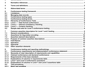 ISO IEC 29109-1:2009 pdf download - Information technology — Conformance testing methodology for biometric data interchange formats defined in ISO/IEC 19794 — Part 1: Generalized conformance testing methodology