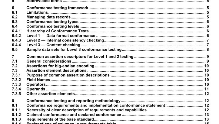 ISO IEC 29109-1:2009 pdf download - Information technology — Conformance testing methodology for biometric data interchange formats defined in ISO/IEC 19794 — Part 1: Generalized conformance testing methodology