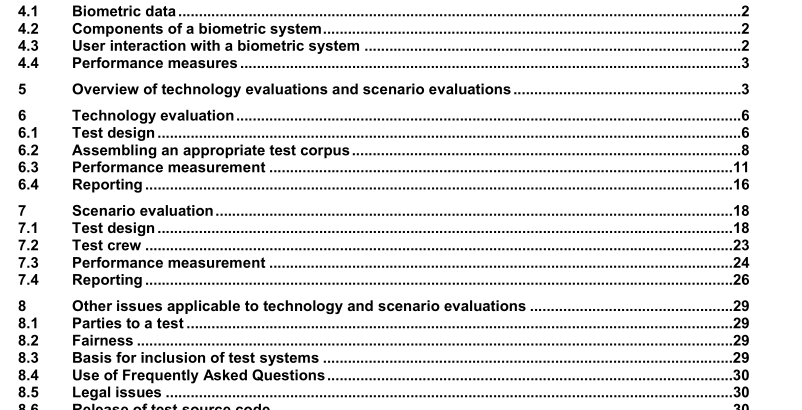 AS ISO IEC 19795.2:2010 pdf download - Information technology—Biometric performance testing and reporting Part 2: Testing methodologies for technology and scenario evaluation