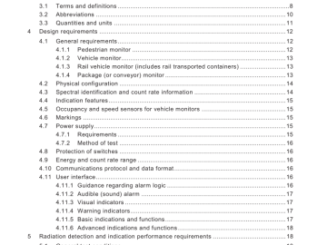 BS IEC 62484:2010 pdf download - Radiation protection instrumentation — Spectroscopy-based portal monitors used for the de- tection and identification of illicit trafficking of radioactive material