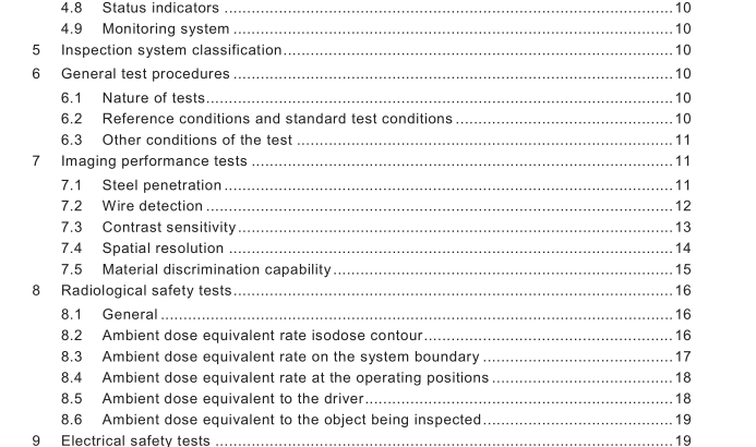 BS IEC 62523:2010 pdf download - Radiation protection instrumentation — Cargo/vehicle radiographic inspection system