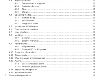 BS IEC 62534:2010 pdf download - Radiation protection instrumentation — Highly sensitive hand-held instruments for neutron detection of radioactive material