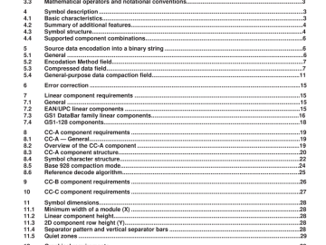 BS ISO IEC 24723:2010 pdf download - Information technology — Automatic identification and data capture techniques — GS1 composite bar code symbology specification