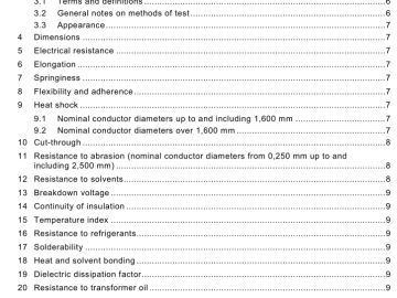 IEC 60317-1:2010 pdf download - Specifications for particular types of winding wires – Part 1: Polyvinyl acetal enamelled round copper wire, class 105