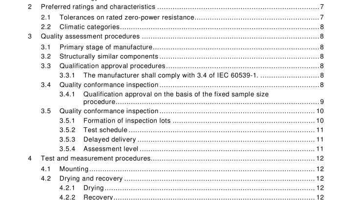 IEC 60539-2:2010 pdf download - Directly heated negative temperature coefficient thermistors – Part 2: Sectional specification – Surface mount negative temperature coefficient thermistors