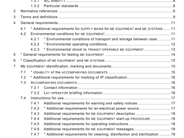 IEC 60601-1-11:2010 pdf download - Medical electrical equipment – Part 1-11: General requirements for basic safety and essential performance – Collateral Standard: Requirements for medical electrical equipment and medical electrical systems used in the home healthcare environment