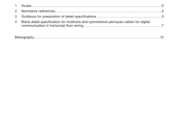 IEC 61156-2-1:2010 pdf download - Multicore and symmetrical pair/quad cables for digital communications Part 2-1: Horizontal floor wiring – Blank detail specification