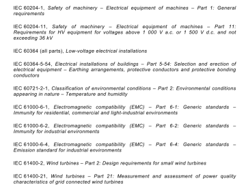 IEC 61400-1:2010 pdf download - Wind turbines – Part 1: Design requirements