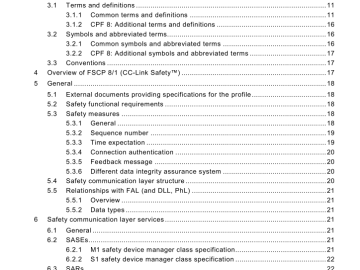 IEC 61784-3-8:2010 pdf download - Industrial communication networks – Profiles – Part 3-8: Functional safety fieldbuses – Additional specifications for CPF 8