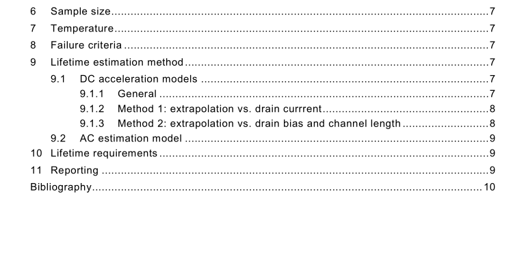 IEC 62416:2010 pdf download - Semiconductor devices – Hot carrier test on MOS transistors