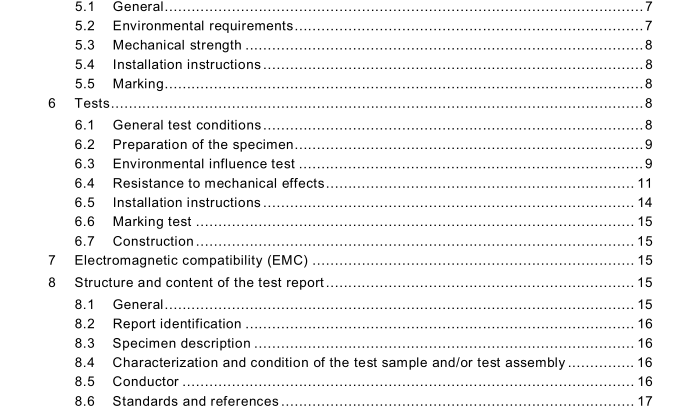 IEC 62561-4:2010 pdf download - Lightning protection system components (LPSC) – Part 4: Requirements for conductor fasteners