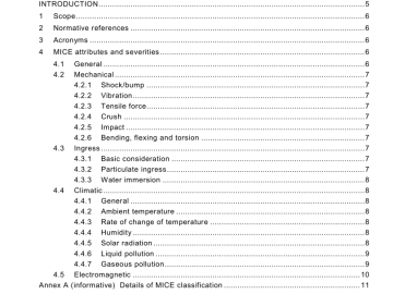 IEC TR 62362:2010 pdf download - Selection of optical fibre cable specifications relative to mechanical, ingress, climatic or electromagnetic characteristics – Guidance